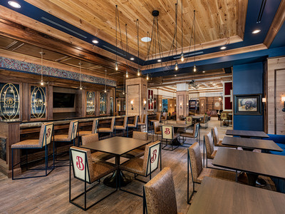 Wide angle view of The Lobby Bar