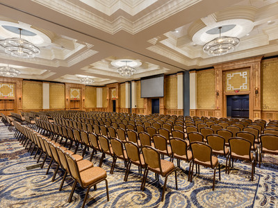 Cattlebaron's Ballroom with theater seating setup